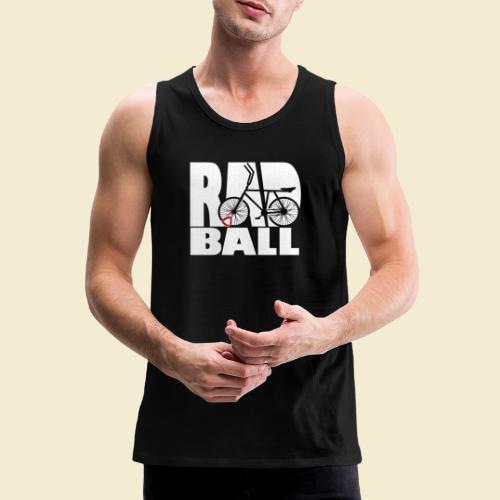 Radball | Typo - Männer Premium Tank Top