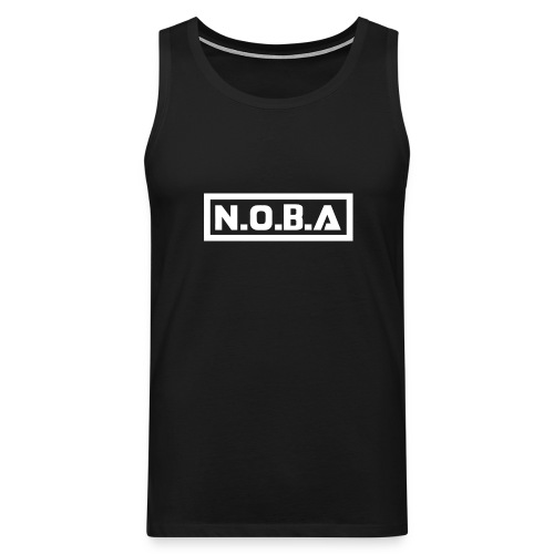 N.O.B.A T-Shirt + Caps Black Color (Men / Women) - Débardeur Premium Homme