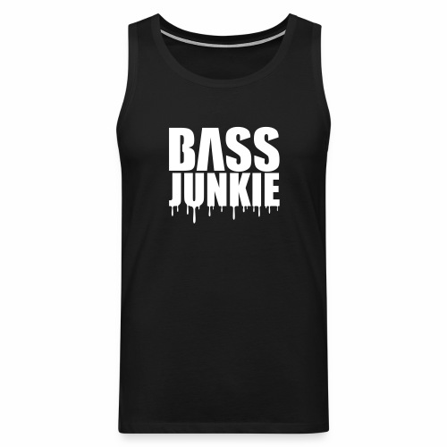 Bassjunkie Bass Junkie Music Musik Festivals DJ - Männer Premium Tank Top
