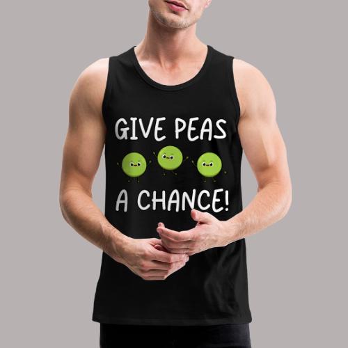Give Peas a Chance - Männer Premium Tank Top