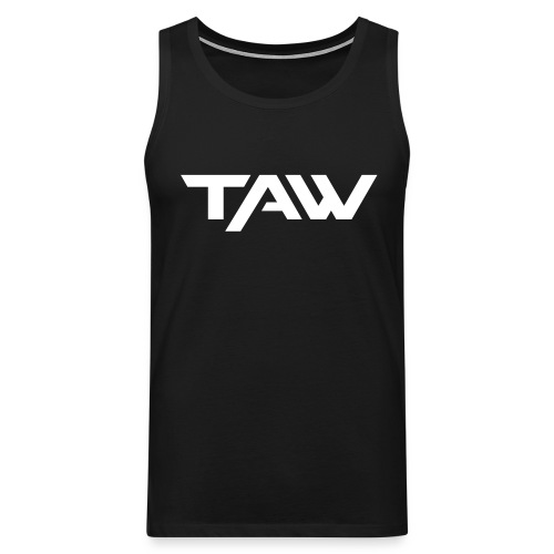 Logo TAW vs - Tank top męski Premium