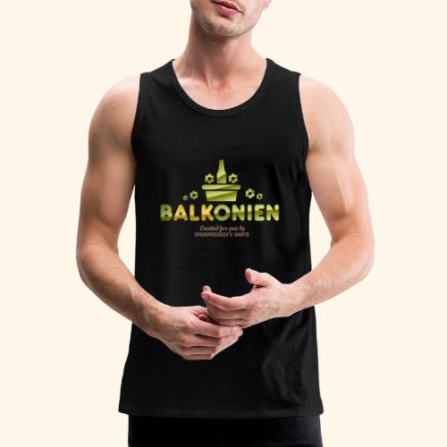 Balkonien und Alk - Männer Premium Tank Top