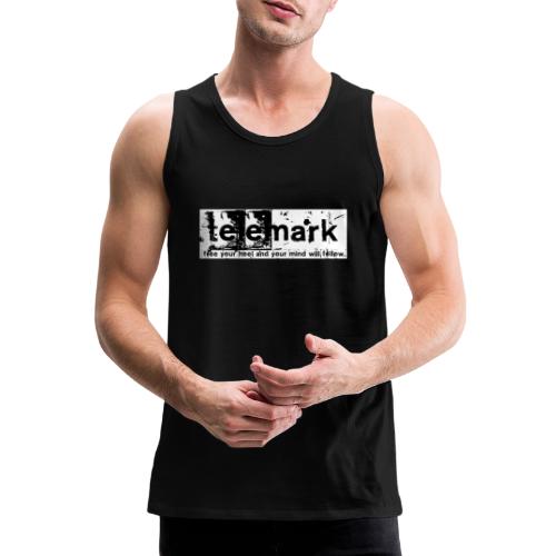 Print Free your heel and your mind will follow - Männer Premium Tank Top