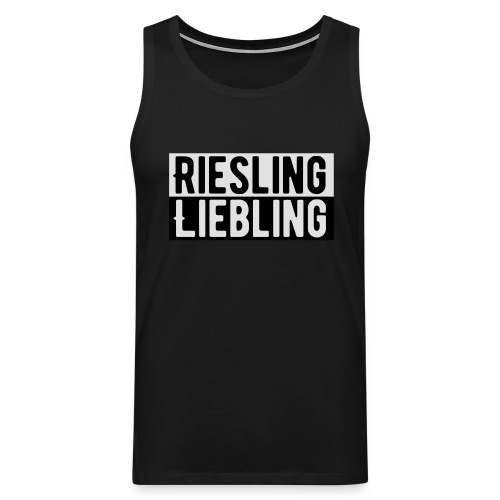 Riesling Liebling / Weintrinker / Partyshirt - Männer Premium Tank Top