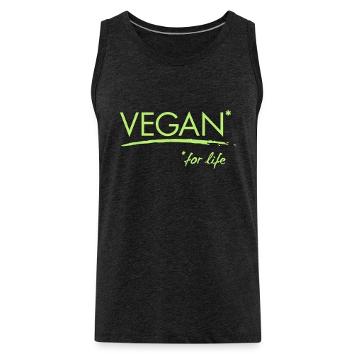 vegan for life 1c - Männer Premium Tank Top