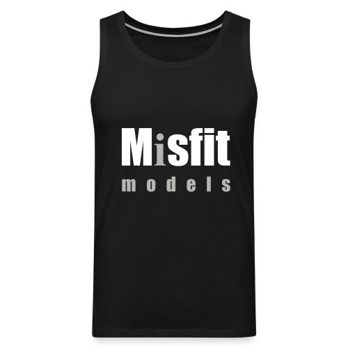 Misfit logo black png - Männer Premium Tank Top