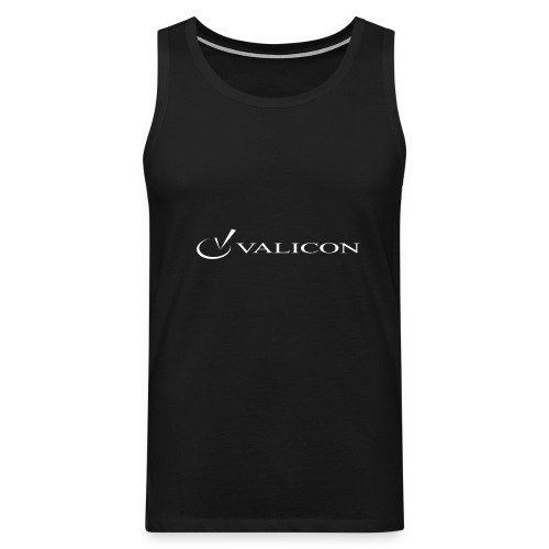 Valicon Logo weiß quer - Männer Premium Tank Top