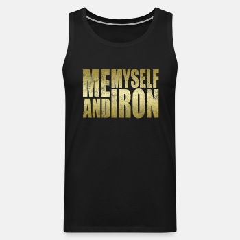 Me, myself and iron - Singlet for men