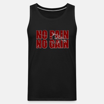 No pain no gain - Singlet for men