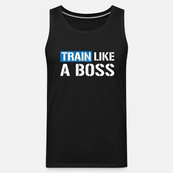 Train like a boss - Singlet for men