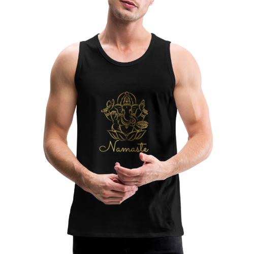 Namaste Meditation Yoga Sport Fashion - Männer Premium Tank Top