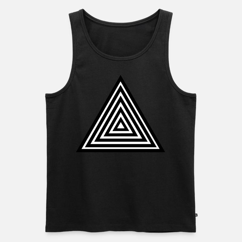 Triangle - Triangle - Débardeur bio Premium Homme - noir