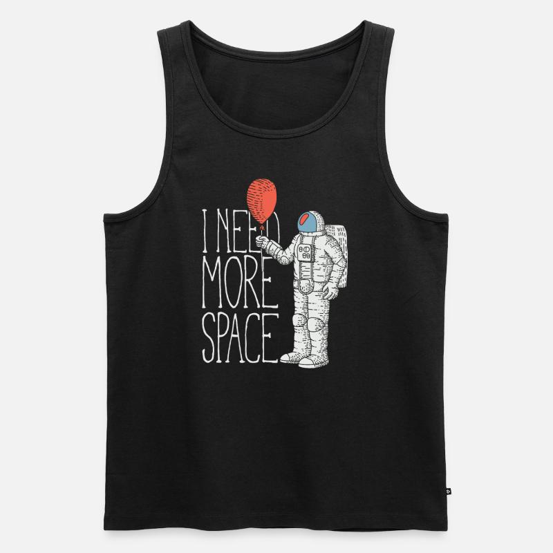 Sprüche - Männer Premium Bio Tank Top - Schwarz