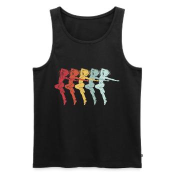 Breakdance Breakdancer musique hip hop cadeau danse - Débardeur bio Premium Homme - noir - Devant - Michal (187cm)