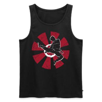 Arts martiaux Tae kwon do cadeau Taekwondo Sport - Débardeur bio Premium Homme - noir - Devant - Michal (187cm)