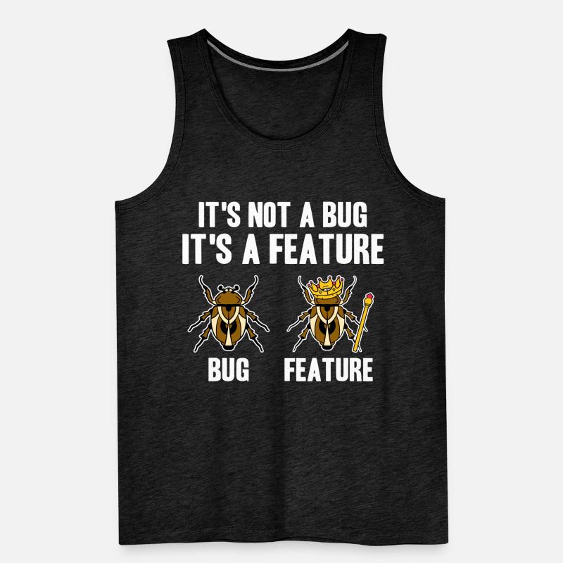 Programmeurs Informaticiens Nerd IT Admin Coder EDV Débardeur bio Premium Homme