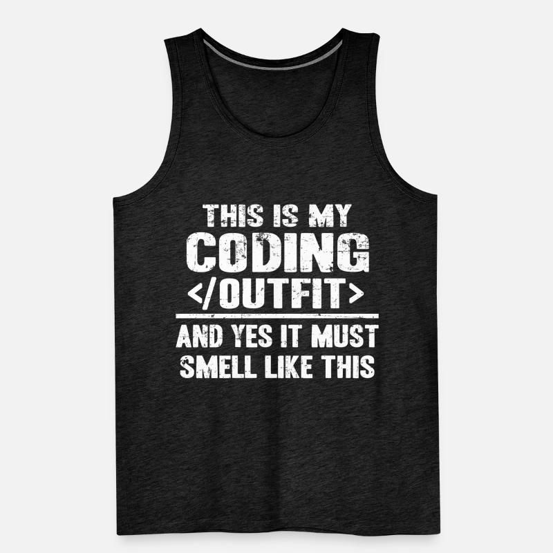 Informaticien programmeur Admin Software Débardeur bio Premium Homme