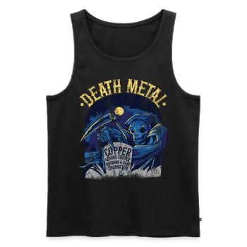 Death Metal cadeau Heavy Metal Drôle de chimie - Débardeur bio Premium Homme - noir - Devant - Michal (187cm)