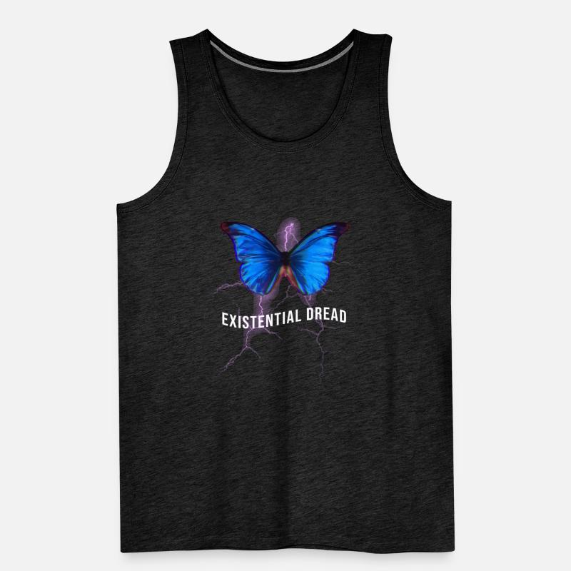 Existential Dread - Butterfly Aesthetic - Soft Männer Premium Bio Tank Top