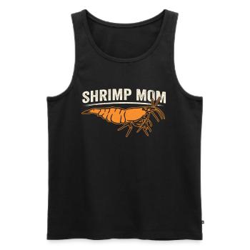 Dwarf Prawn Shrimp Shrimp Aquascaper Aquascaper Aquastry - Men's Premium Organic Tank Top - black - Front - AI Model Male 178 light (178cm)