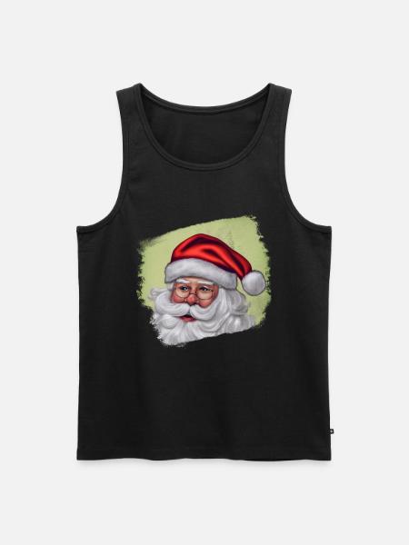Nicholas - Men's Premium Organic Tank Top - black