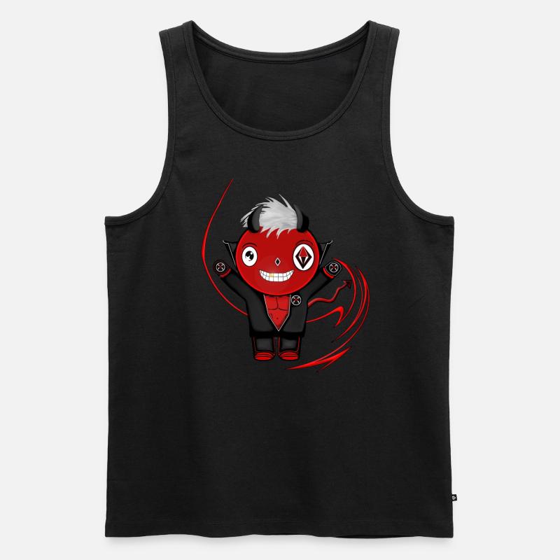 Kalisto - Männer Premium Bio Tank Top - Schwarz