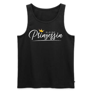 kleine Prinzessin - Männer Premium Bio Tank Top - Schwarz - Vorne - Michal (187cm)