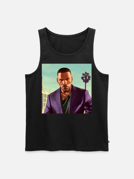GTA5 Look - Will Smith - Men's Premium Organic Tank Top - black