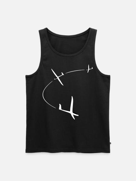 Glider Gliding Gliding Glider - Men's Premium Organic Tank Top -