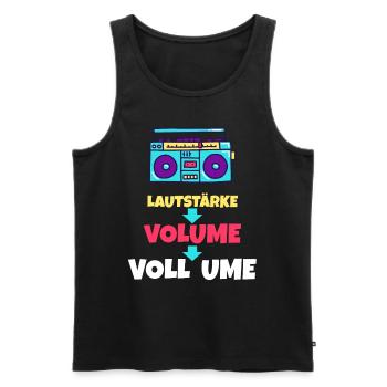 Hausparty Spruch für jede Party in Kärnten - Männer Premium Bio Tank Top - Schwarz - Vorne - Michal (187cm)
