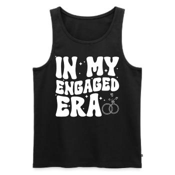 In My Engaged Era klassisches Damen - Männer Premium Bio Tank Top - Schwarz - Vorne - Michal (187cm)