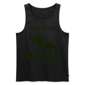 The Mighty Tryptacobithicus - Men's Premium Organic Tank Top - black - Front - AI Model Male 178 light (178cm)