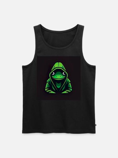 HoodieFrog - Débardeur bio Premium Homme - noir