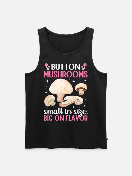 Mushrooms - Mushrooms - Mushrooms Gift Idea - Men's Premium Organic Tank Top - black