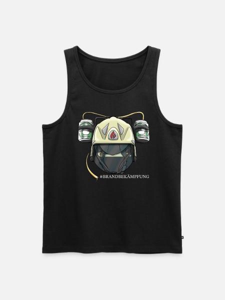 Brandbekämpfung 2 - Männer Premium Bio Tank Top - Schwarz