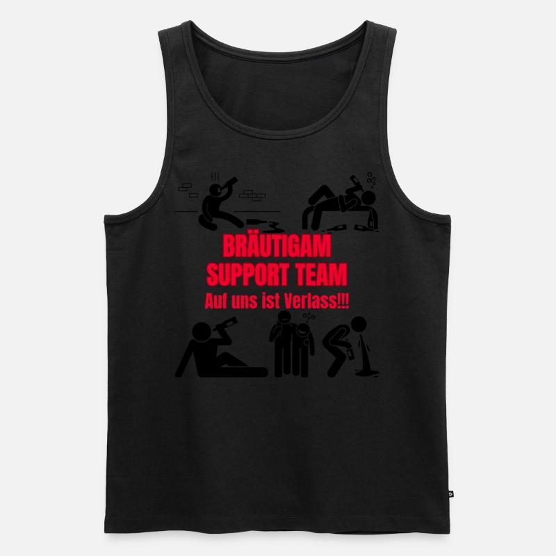 JGA Saufteam - Männer Premium Bio Tank Top - undefined