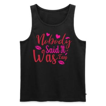 Kosmetikerin Geschenk - Make-up Artist- Visagistin - Männer Premium Bio Tank Top - Schwarz - Vorne - Michal (187cm)