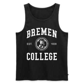 Bremen College University Universität Hochschule - Débardeur bio Premium Homme - noir - Devant - Michal (187cm)
