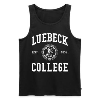 Lübeck College University Universität Hochschule - Débardeur bio Premium Homme - noir - Devant - Michal (187cm)