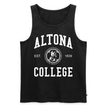 Hambourg Altona Collège École universitaire Université - Débardeur bio Premium Homme - noir - Devant - Michal (187cm)