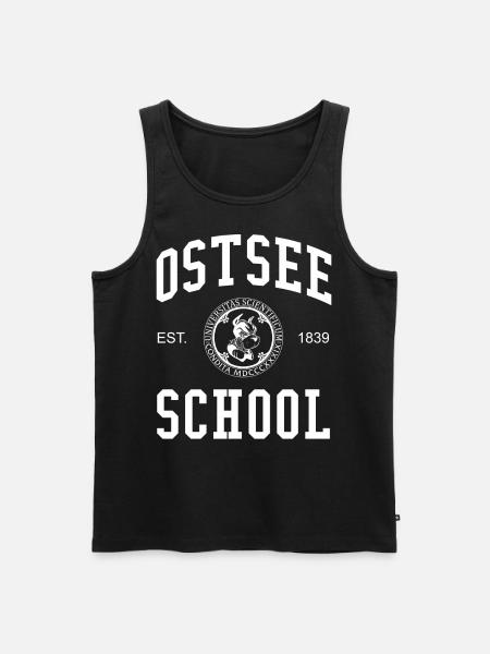 Ostsee School Hochschule University Schule Uni - Men's Premium Organic Tank Top - black