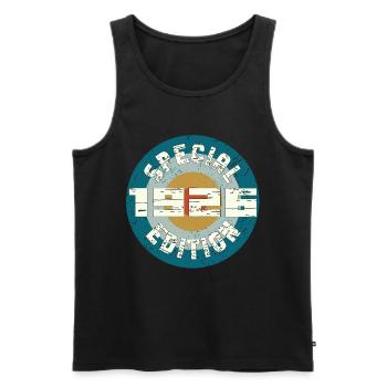 Special Edition 1926 - Männer Premium Bio Tank Top - Schwarz - Vorne - AI Model Male 178 light (178cm)