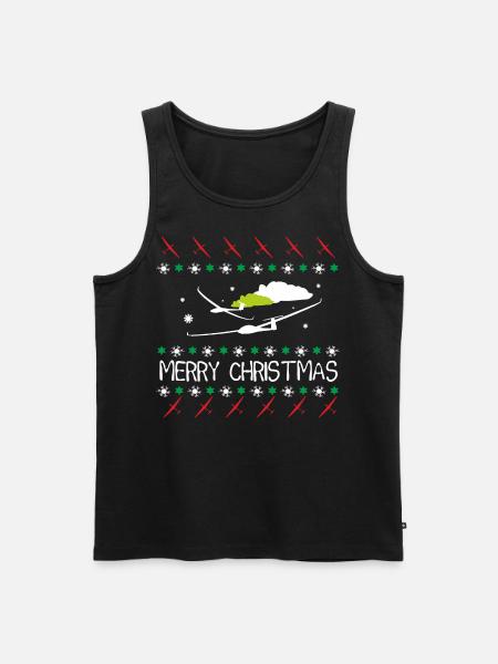 Glider Gliding Glider Pilot - Men's Premium Organic Tank Top - black