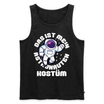 Das Ist Mein Astronauten Kostüm - Männer Premium Bio Tank Top - Schwarz - Vorne - Michal (187cm)