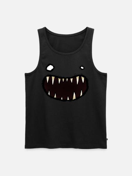 aaargh 03 Monster Mouth - Men's Premium Organic Tank Top - 