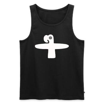 Nazca Lines | Peru Geoglyphs Las Líneas De Nazca - Men's Premium Organic Tank Top - black - Front - AI Model Male 178 light (178cm)