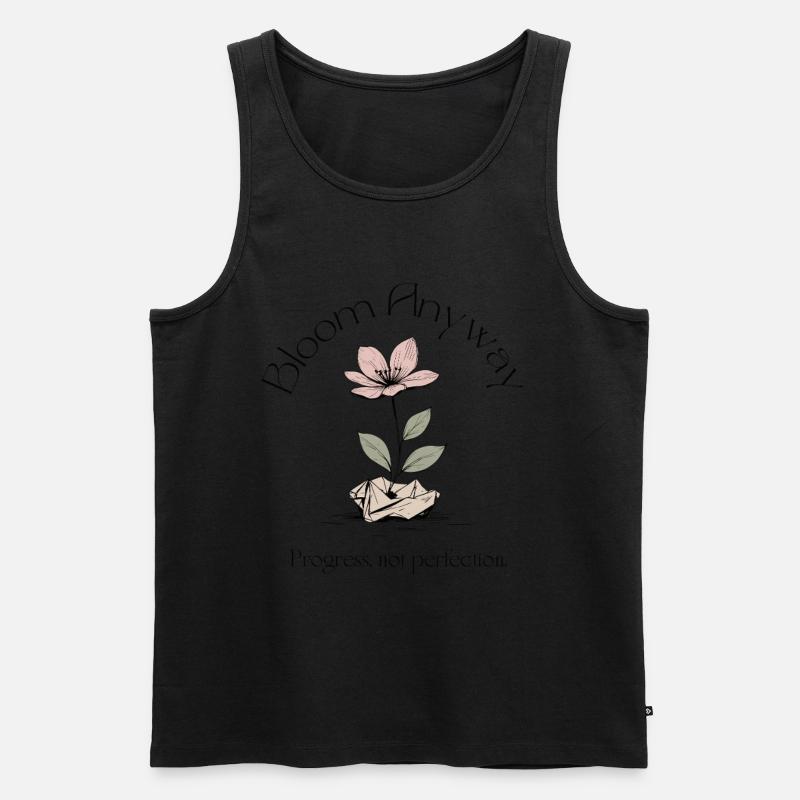 Bloom Anyway - Fleur - Débardeur bio Premium Homme - undefined
