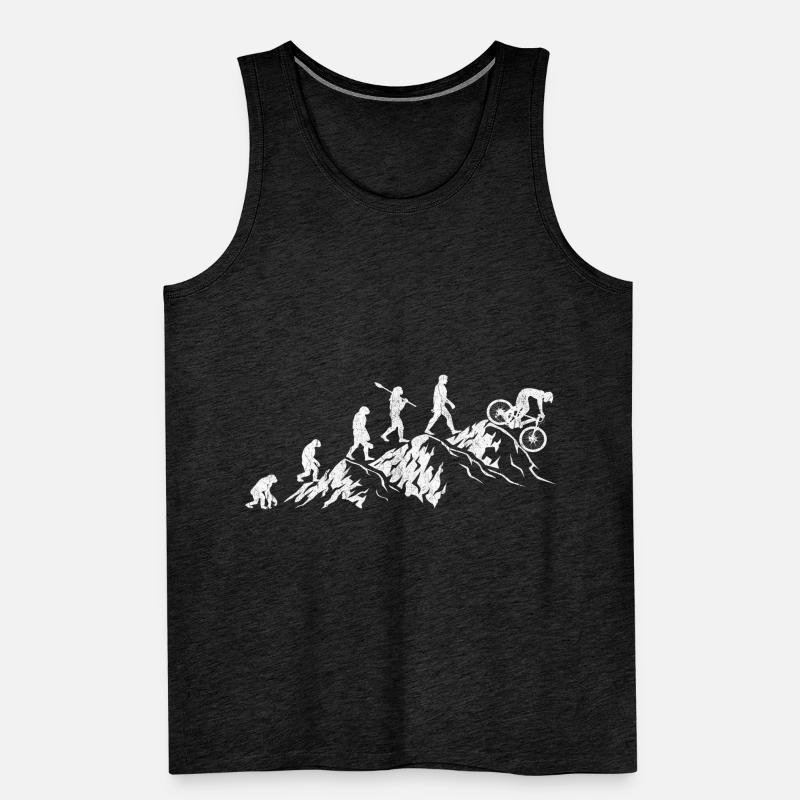 Fahrrad Evolution-Rennrad Fahrrad Evolution Männer Premium Bio Tank Top