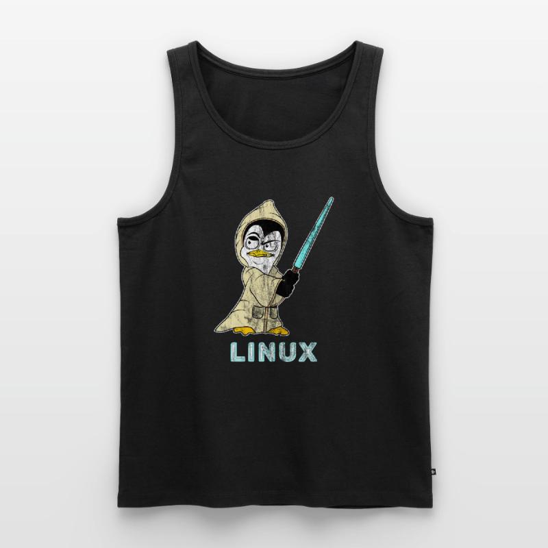 Nerd Linux Informatiker Linux Software Entwickler Männer Premium Bio Tank Top
