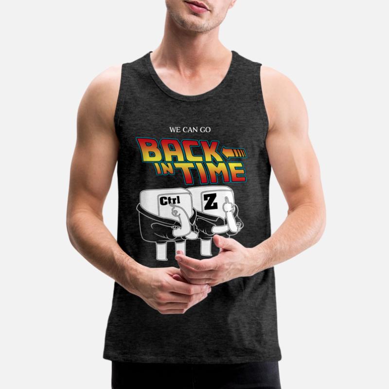 PC Computer Hacker Nerd Computer Scientist Geek Admin Débardeur bio Premium Homme